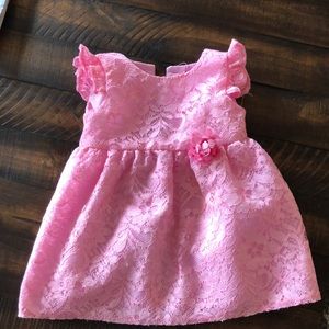 12 month pink baby dress
